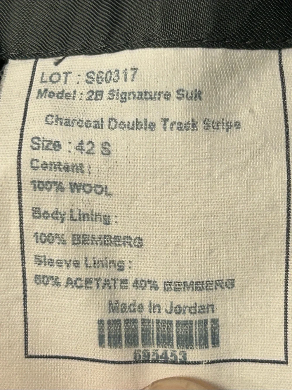 Jos. A. Bank two piece